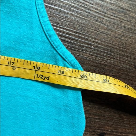 COMFORT COLORS Texas A&M retro 90s beach cotton tank top pastels vacation sz M - Picture 4 of 9